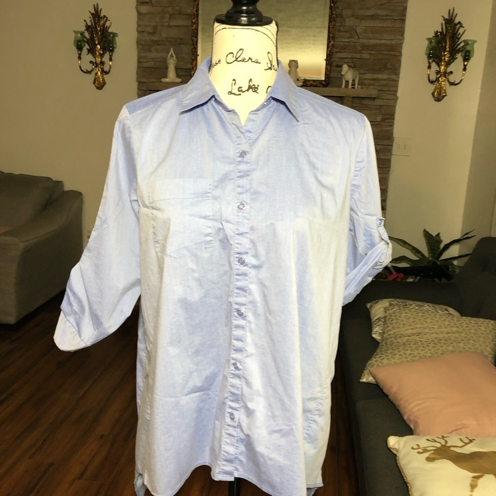 NY&Co Women's High-Low Shirt -